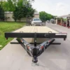 8.5x22 Deckover I-Beam Trailer (2) 5,200lb Axles Stand-Up Ramps