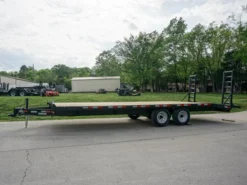 8.5x22 Deckover I-Beam Trailer (2) 5,200lb Axles Stand-Up Ramps -Tool Comprehensive dsc06561 3