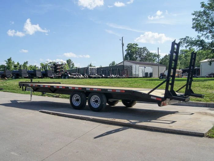8.5x20 Deckover I-Beam Trailer (2) 5,200lb Axles Stand-Up Ramps 5 8.5x20 Deckover I-Beam Trailer (2) 5,200lb Axles Stand-Up Ramps - Image 5