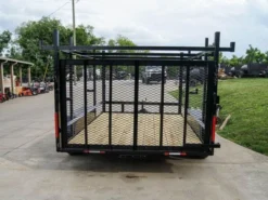 7x12 Straight Deck Utility Trailer (2) 3500lb Axle With 4ft Ladder Racks 9 7x12 Straight Deck Utility Trailer (2) 3500lb Axle With 4ft Ladder Racks -Tool Comprehensive dsc06850 5