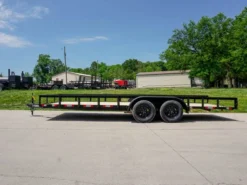 7x20 Straight Deck Utility Trailer With No Gate (2) 3,500 Axles -Tool Comprehensive dsc06906 1