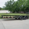 7x20 Straight Deck Utility Trailer (2) 3500lb Axles With Tall Gate