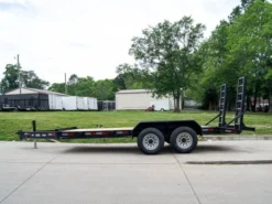 7x16 IBeam Equipment Trailer (2) 5200lb Axles With Stand-Up Ramps -Tool Comprehensive dsc06949 1