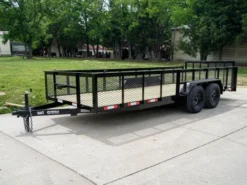 6.4x18 Dovetail Utility Trailer With 2ft Mesh Sides (2) 3500lb Axles 8 6.4x18 Dovetail Utility Trailer With 2ft Mesh Sides (2) 3500lb Axles -Tool Comprehensive dsc06968 2