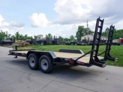 7x18 I-Beam Equipment Trailer (2) 7K Axles Stand-Up Ramps -Tool Comprehensive dsc07021 1