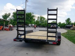 7x18 I-Beam Equipment Trailer (2) 7K Axles Stand-Up Ramps -Tool Comprehensive dsc07022