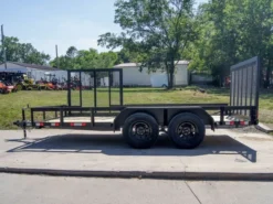 7x14 Straight Deck Utility Trailer With Side Gate (2) 3500lb Axles -Tool Comprehensive dsc07815 1