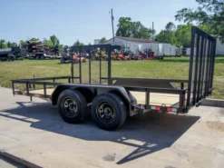 7x14 Straight Deck Utility Trailer With Side Gate (2) 3500lb Axles -Tool Comprehensive dsc07816 1