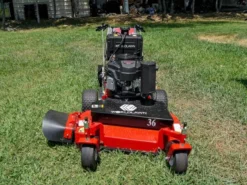 WorldLawn 36" Belt Fixed Walk Behind Mower 14.5 HP Kawasaki