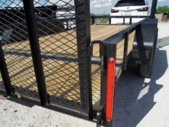 7x16 Dovetail Utility Trailer With Side Gate (2) 3500lb Axle -Tool Comprehensive dsc08051 1