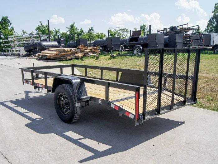 5' X 12' Dovetail Utility Trailer 3,500lb Single Axle 5 5' X 12' Dovetail Utility Trailer 3,500lb Single Axle - Image 5