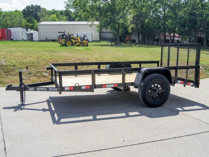 5x10 Dovetail Utility Trailer 3500lb Axle 3 5x10 Dovetail Utility Trailer 3500lb Axle - Image 3