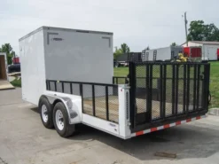 7x18 Hybrid Enclosed Trailer With Side Door (2) 5,200lb Axles Storage 9 7x18 Hybrid Enclosed Trailer With Side Door (2) 5,200lb Axles Storage -Tool Comprehensive dsc08355 1