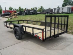 Utility Trailer 6.4'x14' Dovetail With Gate -Tool Comprehensive dsc08389