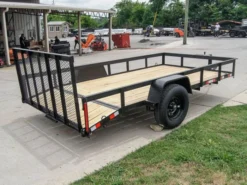 6.4x12 Dovetail Utility Trailer Painted 3500lb Axle -Tool Comprehensive dsc08402 2