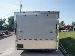 8.5x24 Custom Silver Enclosed Trailer ATP Floor (2) 5200lb Axle Storage -Tool Comprehensive dsc08568 1