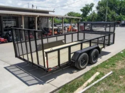 7x16 Straight Deck Utility Trailer With Stacked Baskets (2) 3500lb Axle 11 7x16 Straight Deck Utility Trailer With Stacked Baskets (2) 3500lb Axle -Tool Comprehensive dsc08629 1