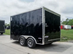 8.5x12 Black V-Nose Enclosed Trailer With Elect Pkg (2) 3500lb Axles Storage 10 8.5x12 Black V-Nose Enclosed Trailer With Elect Pkg (2) 3500lb Axles Storage -Tool Comprehensive dsc08761 1