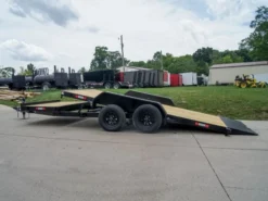 7x20 Tilt Car Hauler Trailer (2) 3500lb Axles With Brakes