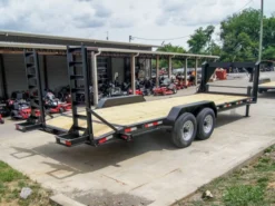 7x22 Gooseneck Equipment Trailer (2) 7K Axles Standup Ramps -Tool Comprehensive dsc08933 1