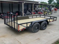 7x14 Dovetail Utility Trailer (2) 3500lb Axles -Tool Comprehensive dsc08965 1