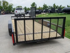 7' X 20' Tandem Axle Dovetail Utility Trailer With Side Gate -Tool Comprehensive dsc09576 1