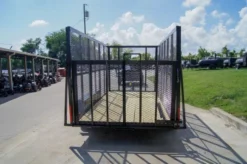 6.4' X 14' (2) 3500 Axles Leaf Cage Debris Loader Utility Trailer 10 6.4' X 14' (2) 3500 Axles Leaf Cage Debris Loader Utility Trailer -Tool Comprehensive dsc09692 1