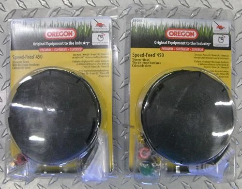 Oregon SpeedFeed 450 String Trimmer Head 55-265 Shindaiwa Husqvarna Set Of 2 1 Oregon SpeedFeed 450 String Trimmer Head 55-265 Shindaiwa Husqvarna Set Of 2
