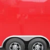 Enclosed Trailer 8.5'x24' Red - Motorcycle Car Bike Hauler Storage