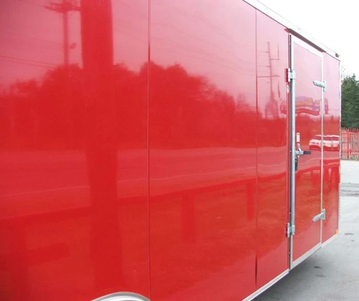 Enclosed Trailer 8.5'x24' Red - Motorcycle Car Bike Hauler Storage 6 Enclosed Trailer 8.5'x24' Red - Motorcycle Car Bike Hauler Storage - Image 6
