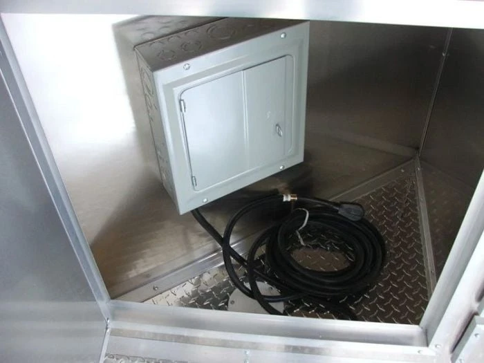 Enclosed Trailer 8.5'x24' Red - Motorcycle Car Bike Hauler Storage 3 Enclosed Trailer 8.5'x24' Red - Motorcycle Car Bike Hauler Storage - Image 3