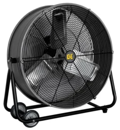 BE FD24 - 24" Drum Fan 3 Blade 220 Watts 2 Speed 0.17 HP