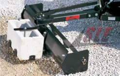 Brinly BS-38 Sleeve Hitch Box Scraper 38" Zero Turn Mower Attachment -Tool Comprehensive image1 2 1 2