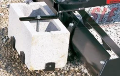 Brinly BS-38 Sleeve Hitch Box Scraper 38" Zero Turn Mower Attachment -Tool Comprehensive image2 2 1 2