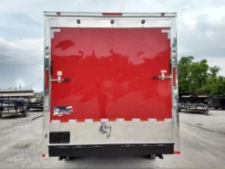 Enclosed Trailer 8.5' X 30' Red And White Custom Event Storage -Tool Comprehensive img 20180516 132135104 hdr