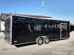 Enclosed Trailer 8.5' X 26' Black Race Ready Tandem 5,200lb Axles Storage -Tool Comprehensive img 20190125 141845986 hdr