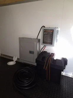 Enclosed Trailer 8.5' X 26' Black Race Ready Tandem 5,200lb Axles Storage -Tool Comprehensive img 20190125 142148892