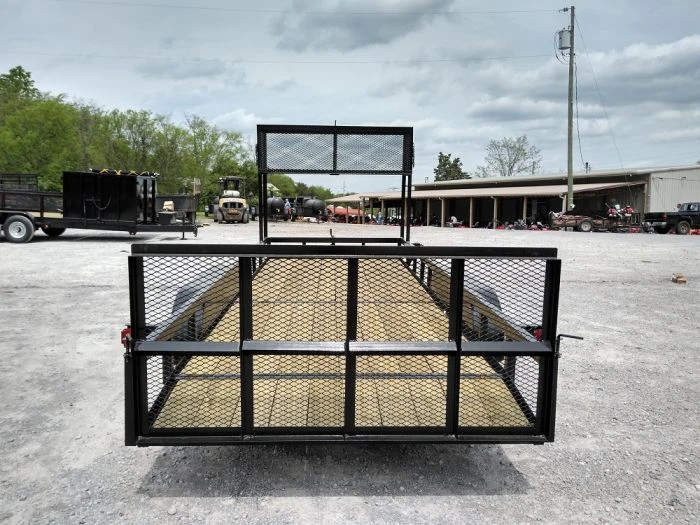 Utility Trailer 6.4' X 18' Tandem Dovetail With Cage 5 Utility Trailer 6.4' X 18' Tandem Dovetail With Cage - Image 5