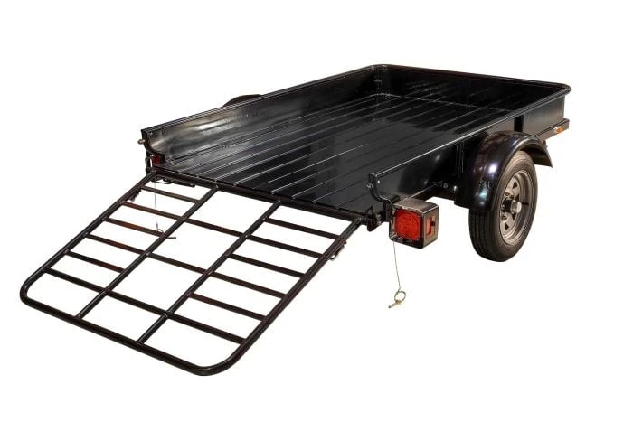 MMT4X6 Multi-Purpose 4' X 6' Steel Utility Trailer 2 MMT4X6 Multi-Purpose 4' X 6' Steel Utility Trailer - Image 2