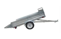 MMT5X7G Multi-Purpose 4.5' X 7.5' Utility Trailer Galvanized -Tool Comprehensive mmt5x7g 5x7 1