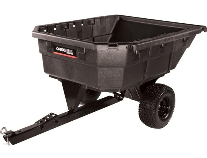 Ohio Steel 4048P-SD Poly Swivel Dump Cart - 12 Cu. Ft. 750 Lb 1 Ohio Steel 4048P-SD Poly Swivel Dump Cart - 12 Cu. Ft. 750 Lb