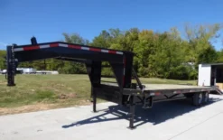 Equipment Trailer 8.5' X 25' - Gooseneck Flatbed Car Hauler -Tool Comprehensive p1060383 1