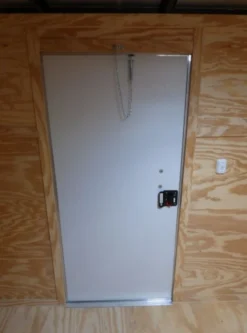 Enclosed Trailer 7'x12' 3500 Lb Axle V-Nose W/ Barn Doors Storage -Tool Comprehensive p1250717edited