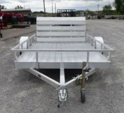 6.4' X 10' All Aluminum Utility Trailer 3500 Lb Axle