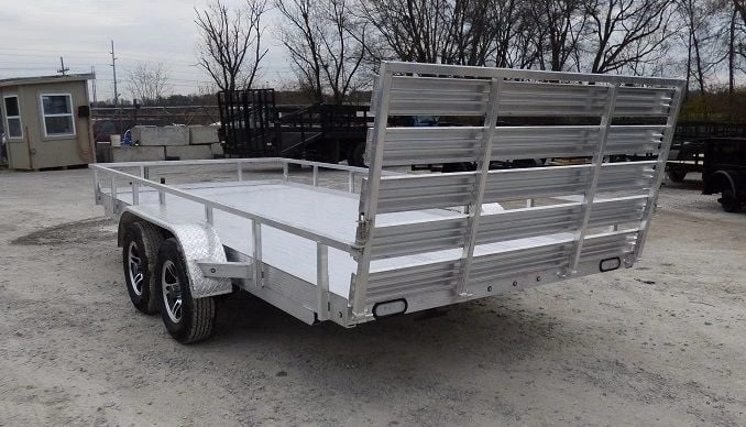 6.4' X 16' All Aluminum Utility Trailer Dual Axle Straight Deck 6 6.4' X 16' All Aluminum Utility Trailer Dual Axle Straight Deck - Image 6