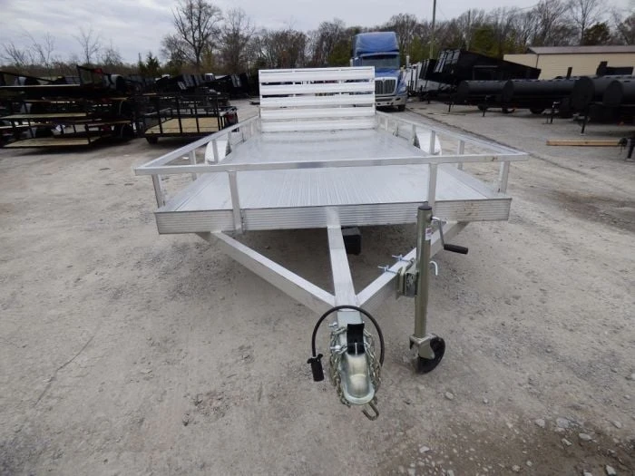 6.4' X 16' All Aluminum Utility Trailer Dual Axle Straight Deck 1 6.4' X 16' All Aluminum Utility Trailer Dual Axle Straight Deck