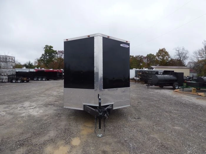 Enclosed Utility Hybrid Trailer 7'x18' With Side Ramp- Lawn Mower Equipment Hauler Storage 4 Enclosed Utility Hybrid Trailer 7'x18' With Side Ramp- Lawn Mower Equipment Hauler Storage - Image 4