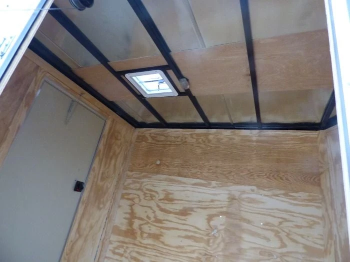 Enclosed Utility Hybrid Trailer 7'x18' With Side Ramp- Lawn Mower Equipment Hauler Storage 2 Enclosed Utility Hybrid Trailer 7'x18' With Side Ramp- Lawn Mower Equipment Hauler Storage - Image 2