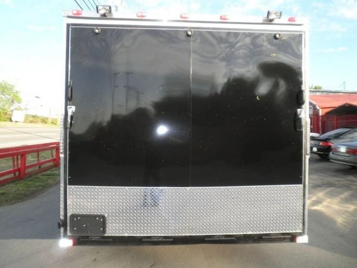 Enclosed Trailer 8.5'x28' Black - Car Equipment Hauler Storage 5 Enclosed Trailer 8.5'x28' Black - Car Equipment Hauler Storage - Image 5