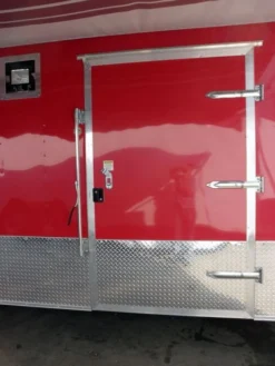 Enclosed Trailer 8.5'x24' Red - ATV Car Bike Equipment Hauler Storage 8 Enclosed Trailer 8.5'x24' Red - ATV Car Bike Equipment Hauler Storage -Tool Comprehensive p5110006